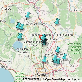 Mappa Via del Sagittario, 00068 Rignano Flaminio RM, Italia (15.2365)