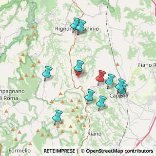 Mappa Via del Sagittario, 00068 Rignano Flaminio RM, Italia (4.16083)