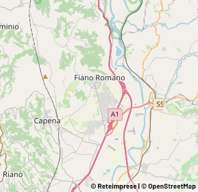 Mappa 00065 Fiano Romano RM, Italia (2.971)