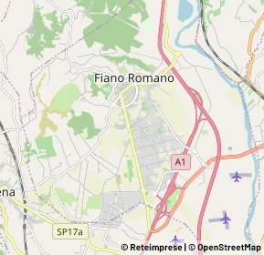 Mappa 00065 Fiano Romano RM, Italia (2.623)