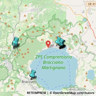 Mappa Via pratolungo Bracciano e Trevignano, 00069 Trevignano Romano RM, Italia (4.166)