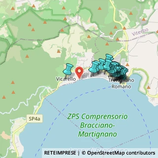 Mappa Via pratolungo Bracciano e Trevignano, 00069 Bracciano RM, Italia (1.7305)