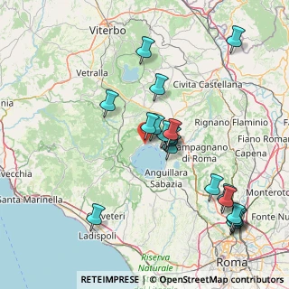 Mappa Via pratolungo Bracciano e Trevignano, 00069 Bracciano RM, Italia (17.35632)