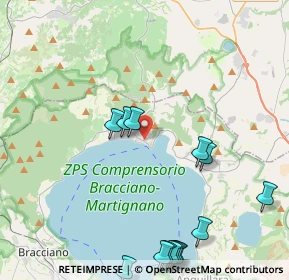 Mappa Via San Francesco, 00069 Trevignano Romano RM, Italia (5.71214)