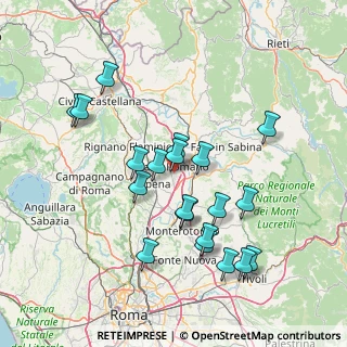 Mappa Via Padova, 00065 Fiano Romano RM, Italia (15.5375)