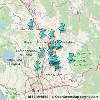 Mappa Via Padova, 00065 Fiano Romano RM, Italia (11.10529)