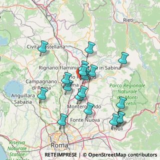 Mappa Via Padova, 00065 Fiano Romano RM, Italia (14.76444)