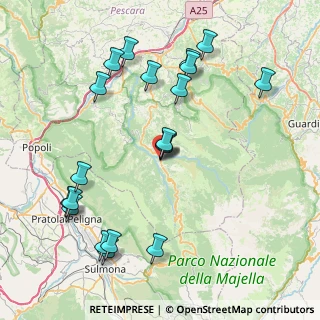 Mappa Via Dietro le Mura, 65023 Caramanico Terme PE, Italia (9.534)