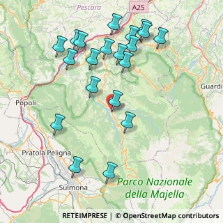 Mappa Via Dietro le Mura, 65023 Caramanico Terme PE, Italia (9.337)