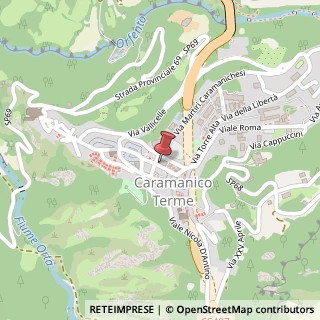 Mappa Via Duca degli Abruzzi, 41, 65023 Caramanico Terme, Pescara (Abruzzo)