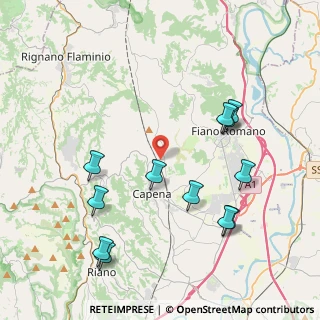 Mappa Via Manciano, 00060 Capena RM, Italia (4.71833)