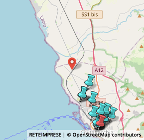 Mappa SP 4c, 00053 Civitavecchia RM (6.3435)