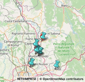 Mappa 00010 Fara in Sabina RI, Italia (13.35727)