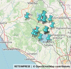 Mappa Via Claudia, 01010 Oriolo Romano VT, Italia (10.36438)