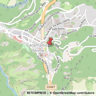 Mappa Via Castello, 13, 65023 Caramanico Terme, Pescara (Abruzzo)