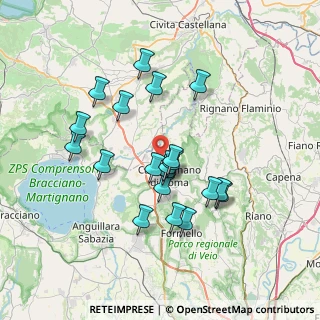 Mappa Autodromo di Vallelunga, 00063 Campagnano di Roma RM, Italia (6.8085)