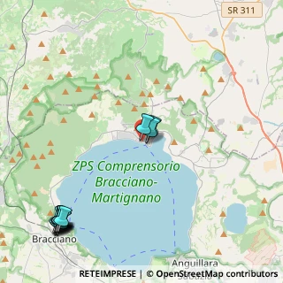 Mappa Via Francia, 00069 Trevignano Romano RM, Italia (6.31231)