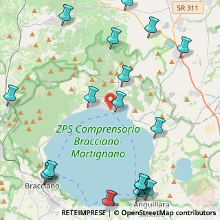 Mappa Via Germania, 00069 Trevignano Romano RM, Italia (6.5885)
