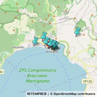 Mappa Via Francia, 00069 Trevignano Romano RM, Italia (0.69818)
