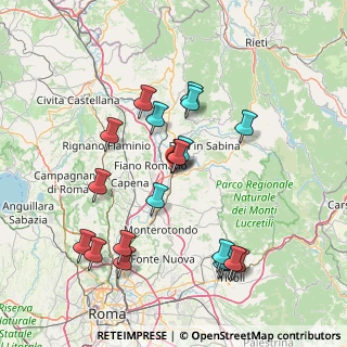 Mappa Via Francesco Sacco, 02032 Fara In Sabina RI, Italia (16.47)