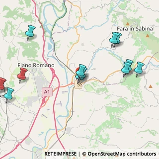 Mappa Via Francesco Sacco, 02032 Fara In Sabina RI, Italia (5.38231)