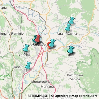 Mappa Via Francesco Sacco, 02032 Fara In Sabina RI, Italia (6.43267)