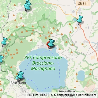 Mappa Via Morgante, 00069 Trevignano Romano RM, Italia (6.40692)