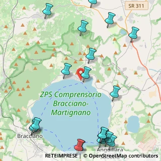 Mappa Via Morgante, 00069 Trevignano Romano RM, Italia (6.583)