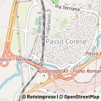 Kaart Fara in Sabina