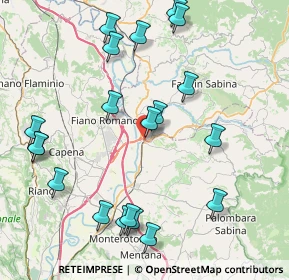 Mappa Strada Statale 4 Dir, 02032 Fara in Sabina RI, Italia (9.89)