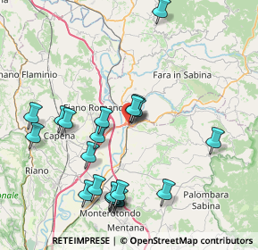 Mappa Strada Statale 4 Dir, 02032 Fara in Sabina RI, Italia (8.826)