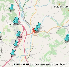 Mappa Strada Statale 4 Dir, 02032 Fara in Sabina RI, Italia (6.21133)