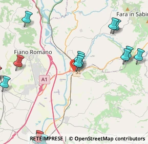 Mappa Strada Statale 4 Dir, 02032 Fara in Sabina RI, Italia (6.39765)