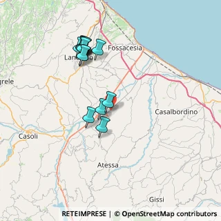 Mappa FCA, 66041 Atessa CH, Italia (7.79714)