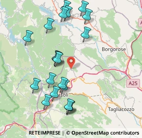 Mappa Via della Vittoria, 67061 Carsoli AQ, Italia (8.9095)