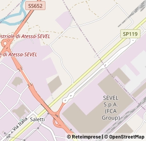 Mappa Via Acquaviva, 66041 Atessa CH, Italia (0.60769)