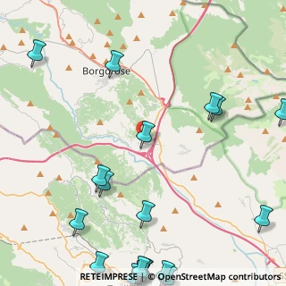Mappa Viale Don Lorenzo Felli, 02021 Borgorose RI, Italia (7.2655)