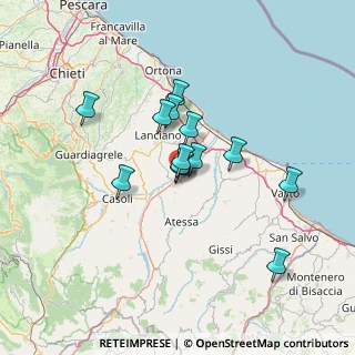 Mappa Via Firenze, 66041 Atessa CH, Italia (10.87846)