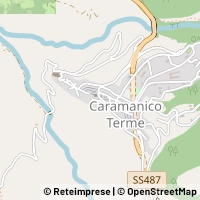 지도 Caramanico Terme