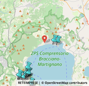 Mappa 00069 Bracciano RM, Italia (6.94133)