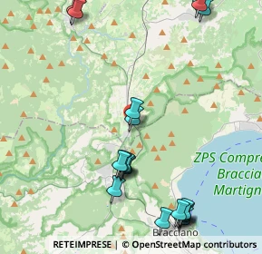 Mappa Via S. Rocco, 01010 Oriolo Romano VT, Italia (5.511)