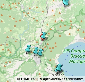 Mappa Via S. Rocco, 01010 Oriolo Romano VT, Italia (6.14067)