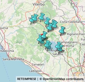 Mappa Via S. Rocco, 01010 Oriolo Romano VT, Italia (10.262)