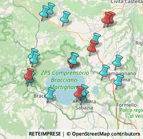 Mappa 00069 Trevignano Romano RM, Italia (8.7205)