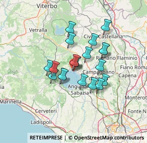 Mappa 00069 Trevignano Romano RM, Italia (10.76842)