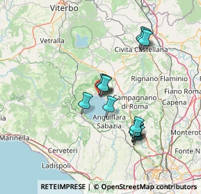 Mappa 00069 Trevignano Romano RM, Italia (12.90385)