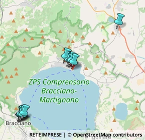 Mappa 00069 Trevignano Romano RM, Italia (5.01333)