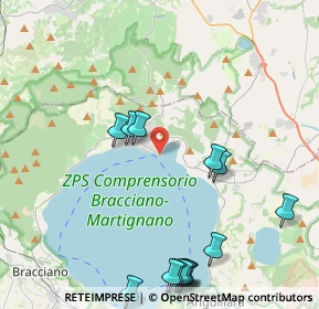 Mappa Via Francesco Crispi, 00069 Trevignano Romano RM, Italia (5.48214)