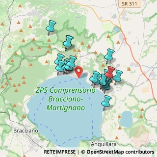 Mappa Viale Giuseppe Garibaldi, 00069 Trevignano Romano RM, Italia (2.987)