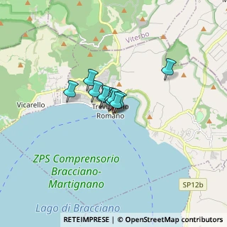 Mappa Viale Giuseppe Garibaldi, 00069 Trevignano Romano RM, Italia (0.77)